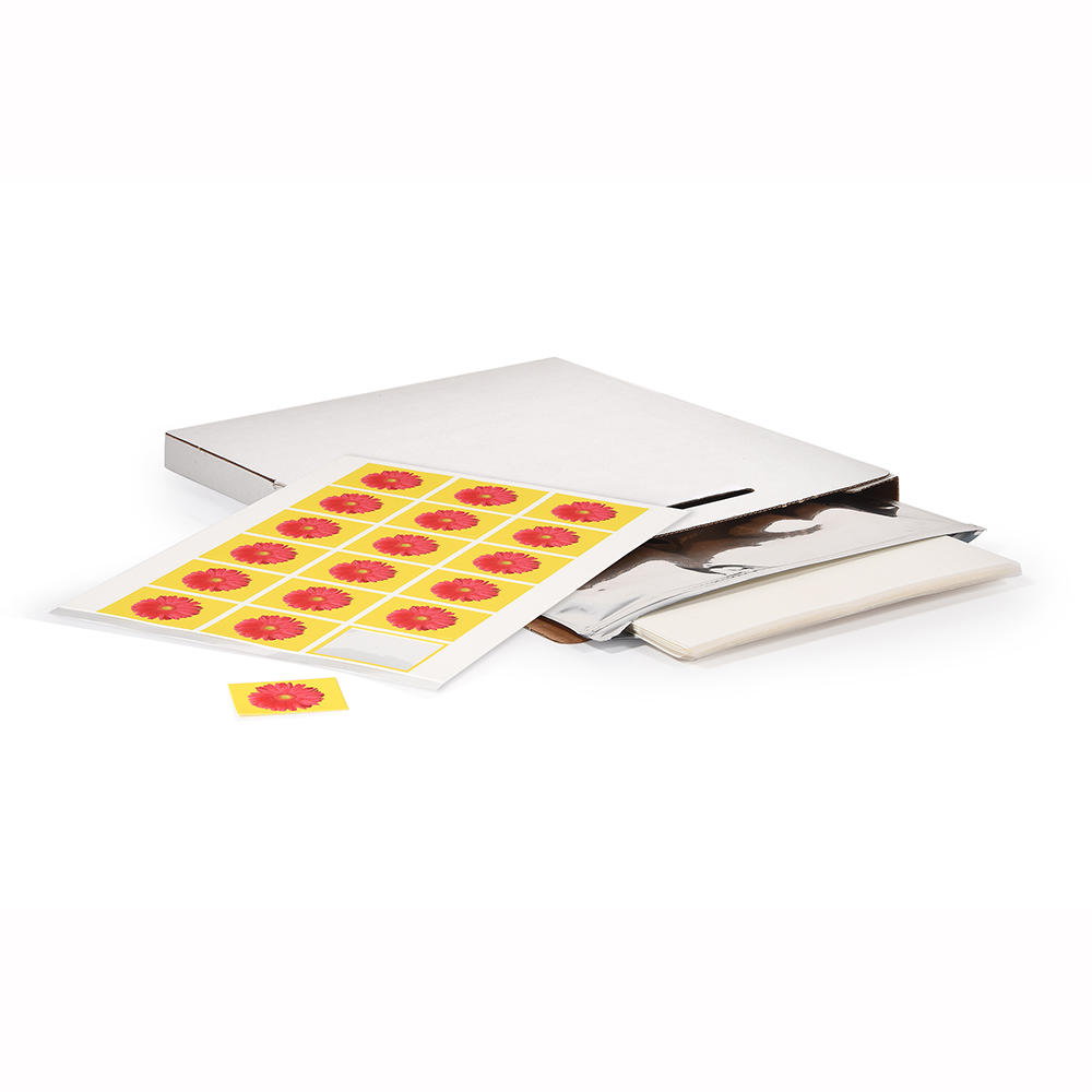 Precut sheet calling cards