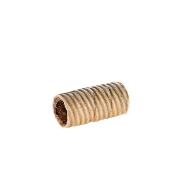 Hollow Wafer Roll with Chocolate Flavored Inner Coating